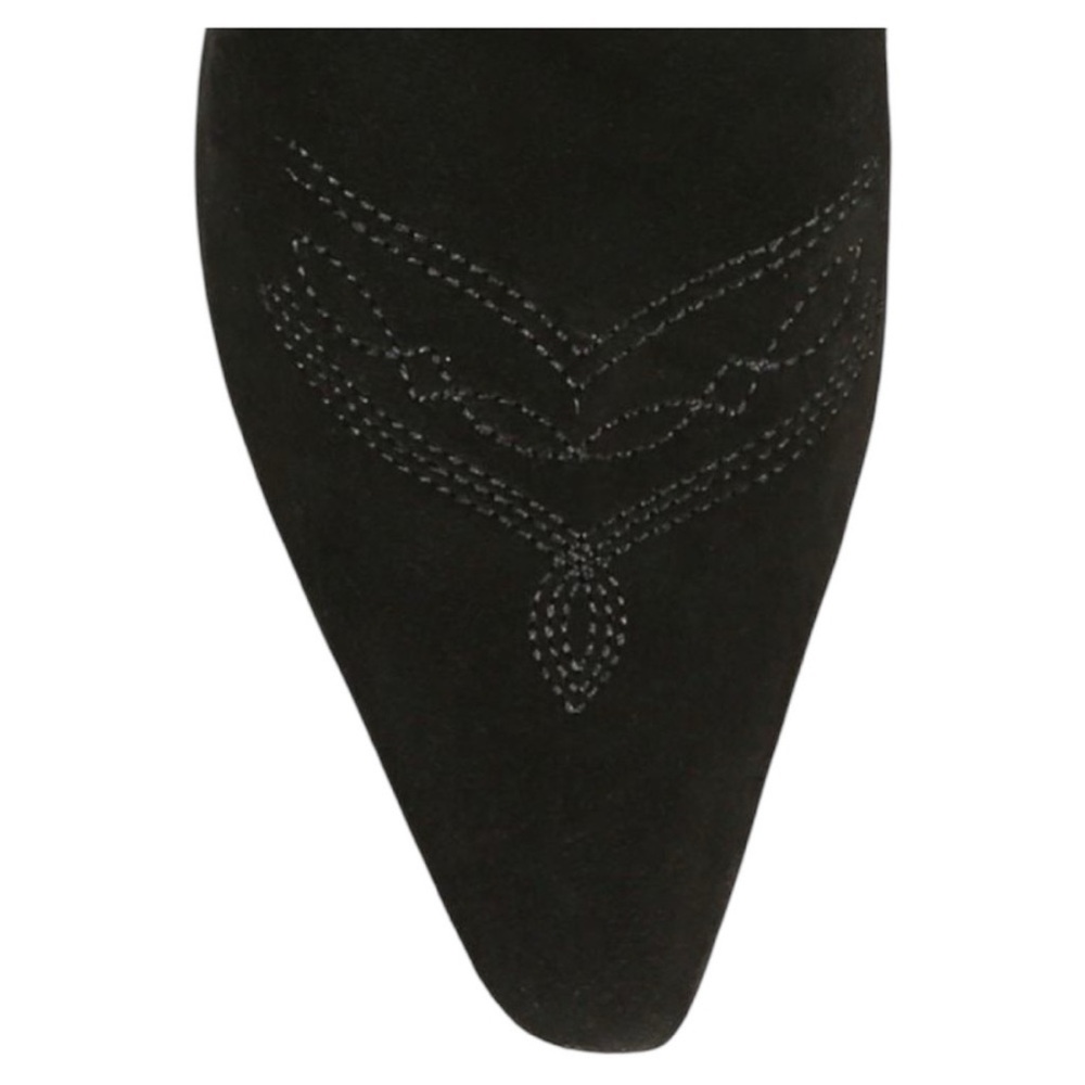 Sam Edelman Black Heeled Boots - Picture 2 of 15